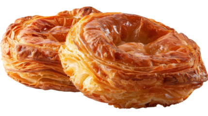 Golden Kouign Amann Pastries From Brittany