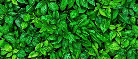 Leaf background. Green leaf patern background