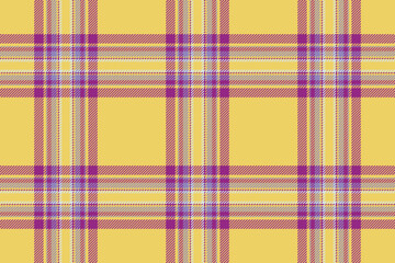 Plaid background, check seamless pattern. Vector fabric texture for textile print, wrapping paper, gift card or wallpaper.