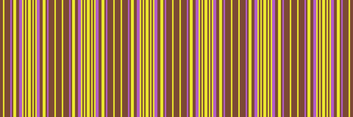 Abstract background lines vertical texture, site background vector fabric. Single stripe seamless textile pattern in orange and yellow colors.