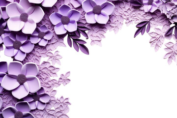 Fototapeta premium PNG Lilac flower backgrounds pattern.