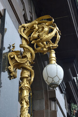 Retro style lantern.