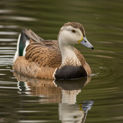 duck on water