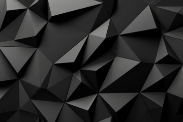 Obraz premium Abstract black geometric pattern background