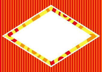 Fototapeta premium 夏をイメージしたカラフルで明るい背景画像