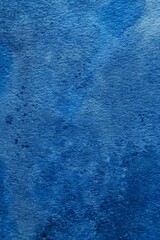 Smooth Blue Watercolor Paper Texture with Detailed Artistic Design