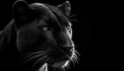 Black Panther Close Up.