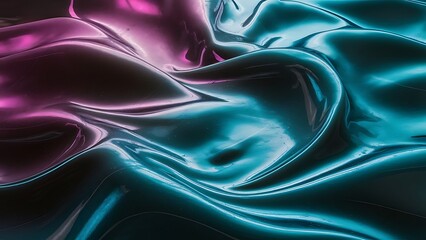 Fototapeta premium iridescent glassy gradient texture