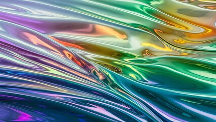 iridescent glassy gradient texture