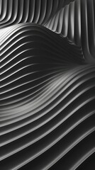 Black Abstract Line Wallpaper

