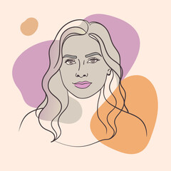 portrait of a beautiful woman