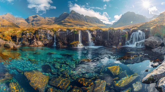 The Fairy Pools, Isle of Skye, Scotland