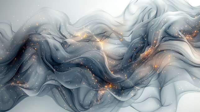 Abstract gray wallpaper with a white background illustration 2 AI Generative