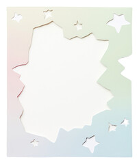 PNG Star pattern paper white background creativity rectangle.