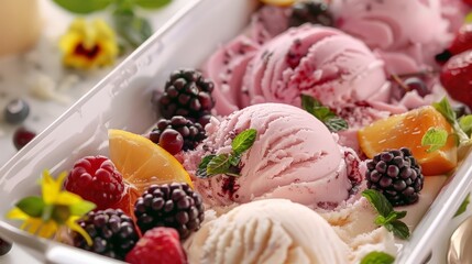 Gelato whispers secrets of Italian sophistication, its smooth texture and intense flavors transporting taste buds to sun-drenched piazzas and bustling gelaterias.