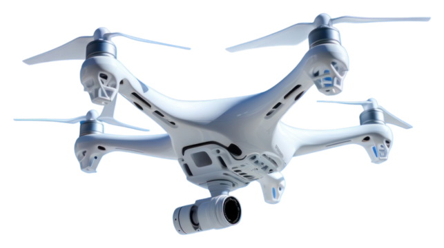 PNG Drone aircraft vehicle flying.