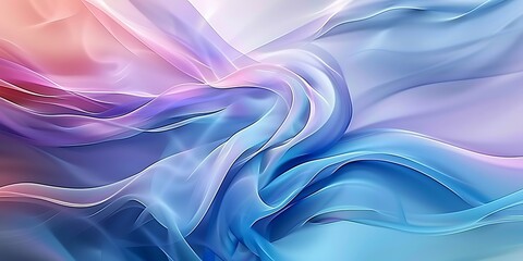 Abstract Wave Patterns Background A calming abstract background with smooth wave patterns in soothing colors, offering a serene and elegant look. 