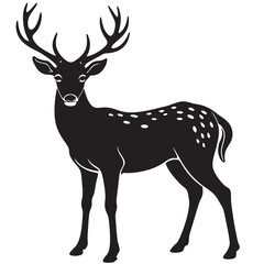 deer silhouette vector