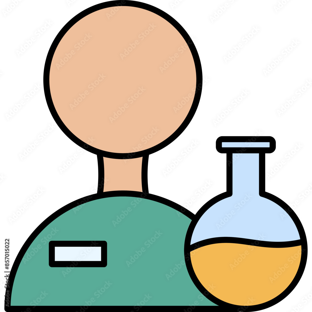 Poster Scientist Icon