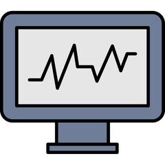 Cardiac Monitor Icon