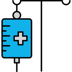 Obraz premium Medical Drip Icon