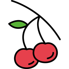 Cherries Icon