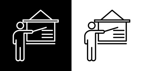 Learning icon. School icon. Education. Study icon. Black icon. Silhouette icon.