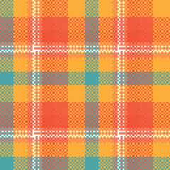 Tartan Flannel fabric texture. Checkered background. Texture from plaid, tablecloths, shirts, clothes, dresses, bedding blankets and other textile 
