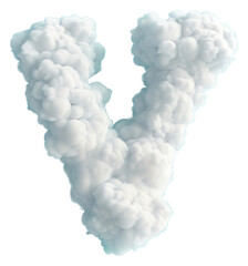 PNG  Letter V cloud fireworks outdoors.