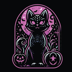 Fantasy Cartoon Halloween Sticker, High Quality