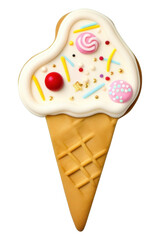 PNG Ice cream icing dessert food.