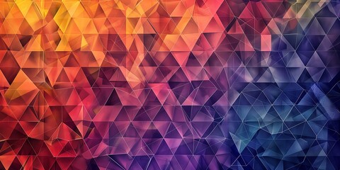 Geometric Patterns Background A bold abstract background with intricate geometric patterns in varying colors and shapes, offering a modern and sophisticated look.