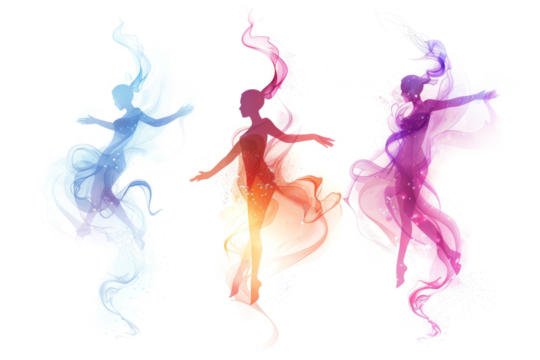 a set of spell effects dance and intertwine in a mesmerizing spectacle.
