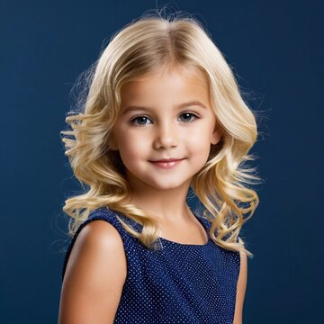 Niedliches blondes M&auml;dchen