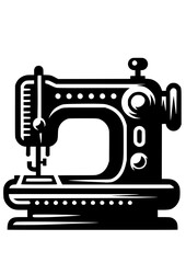 Sewing Machine SVG, Tailor SVG, Clothes SVG, Threads SVG, Textile SVG, Sewing Machine Silhouette, Sewing Machine Vector, Clipart, Cut file for Cricut SVG, JPG, PNG