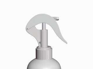 3D modeling for dispenser/mockup dispenser on wihte background
