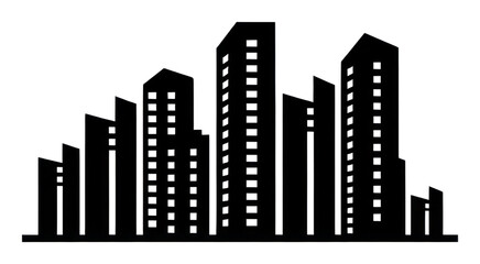 PNG Real estate logo architecture building.