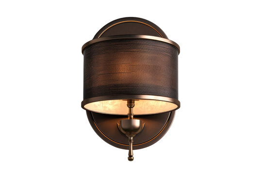 Vintage wall sconce light fixture in bronze finish with a classic, elegant design, ideal for home decor and interior lighting.