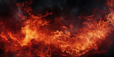 Fototapeta premium Fiery Abstract Background