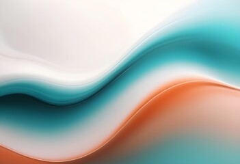 Obraz premium Abstract 3d gradient background, artistic blur fluid gradient wallpaper