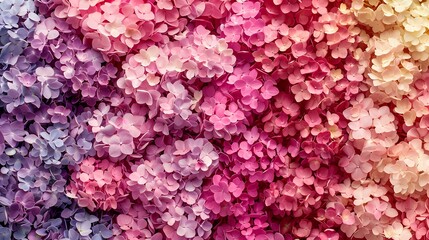 Fototapeta premium Colorful abstract flowers wallpaper poster background