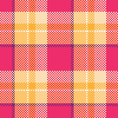 Scottish Tartan Pattern. Gingham Patterns Template for Design Ornament. Seamless Fabric Texture.