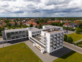 Fototapeta premium Bauhaus school , Dessau, Germany, UNESCO