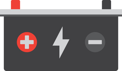 Dry Cell Battery Icon Vector Illustration