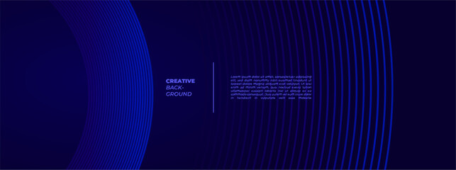 Fototapeta premium elegant dark blue banner background