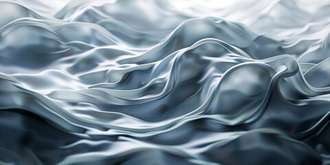 Fototapeta premium Close-up of gray plastic material with horizontal lines, textured and detailed surface background.