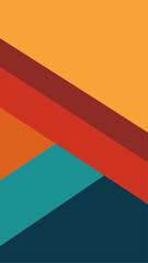 Colorful background with red, orange, and blue stripes