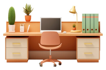 PNG Desk furniture computer office