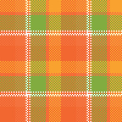 Scottish Tartan Seamless Pattern. Classic Plaid Tartan Flannel Shirt Tartan Patterns. Trendy Tiles for Wallpapers.