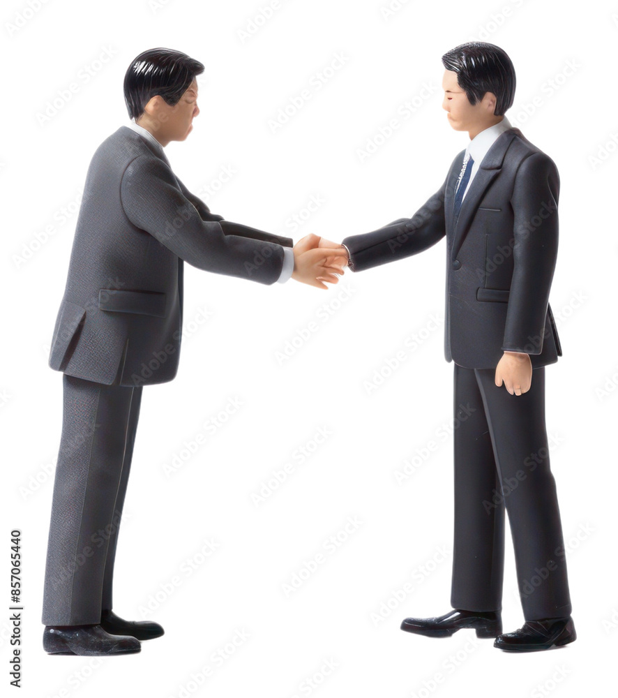 Poster PNG 2 Business man shaking hands adult white background togetherness